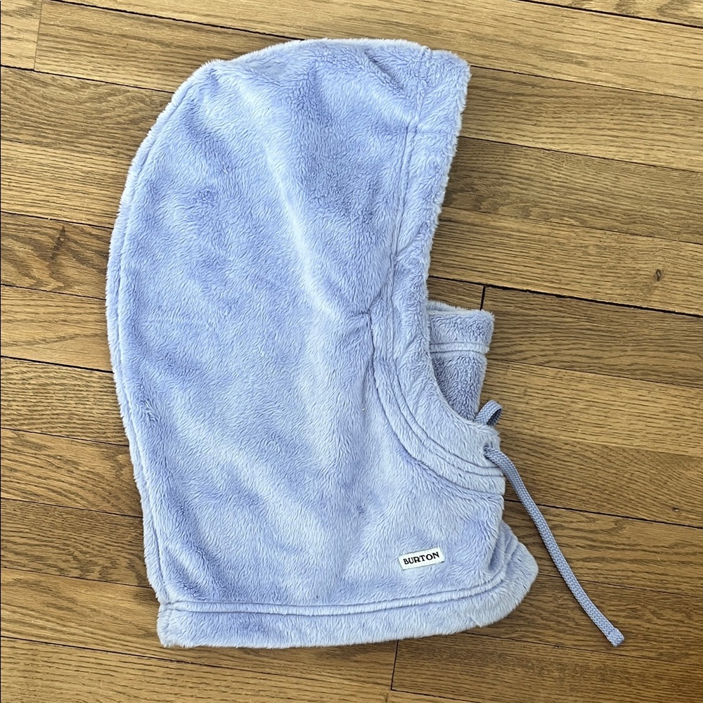 Burton Soft Blue Fleece Hood and Buff